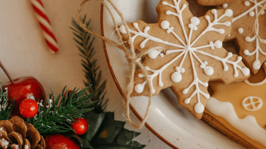 “Assorted christmas recipes cookie board with modern twists”
